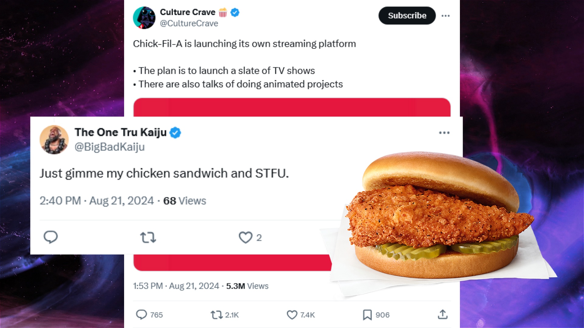 Chick-Fil-A Plus Streaming Channel