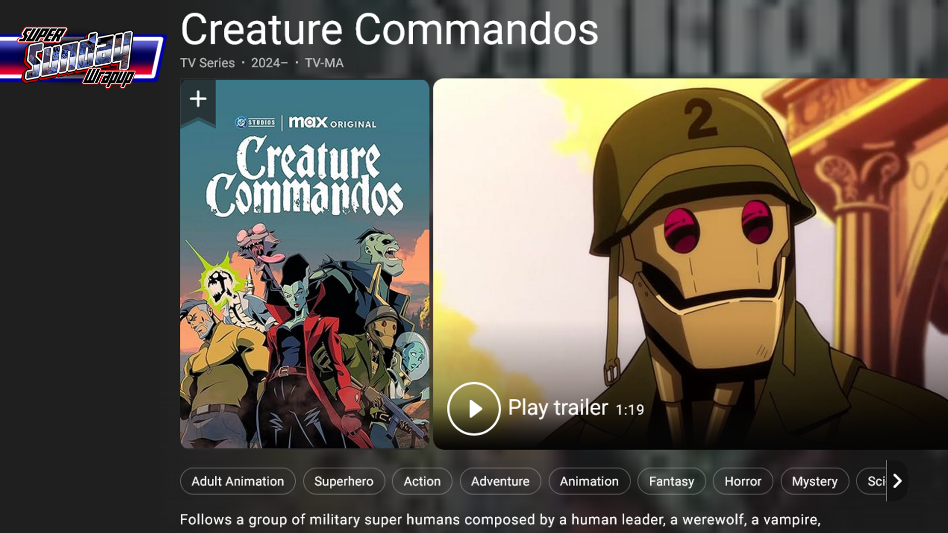 Creature Commandos